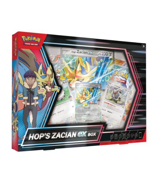 Pokémon TCG Hop's Zacian ex Box