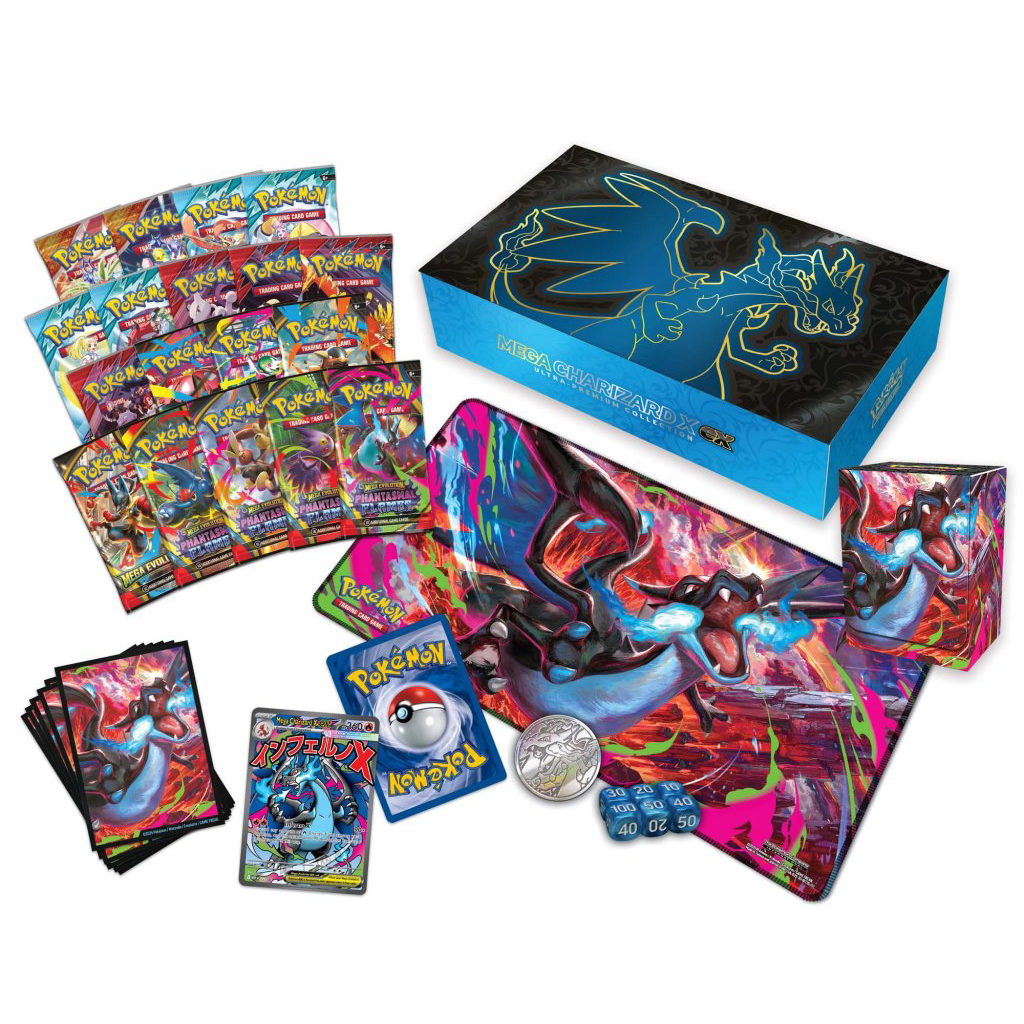 Pokémon TCG Mega Charizard X ex Ultra-Premium Collection