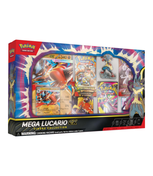 Pokémon TCG: Mega Lucario ex Figure Collection