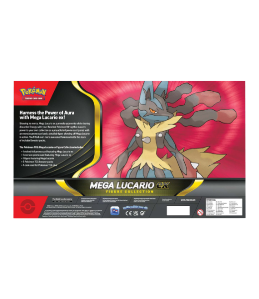 Pokémon TCG: Mega Lucario ex Figure Collection