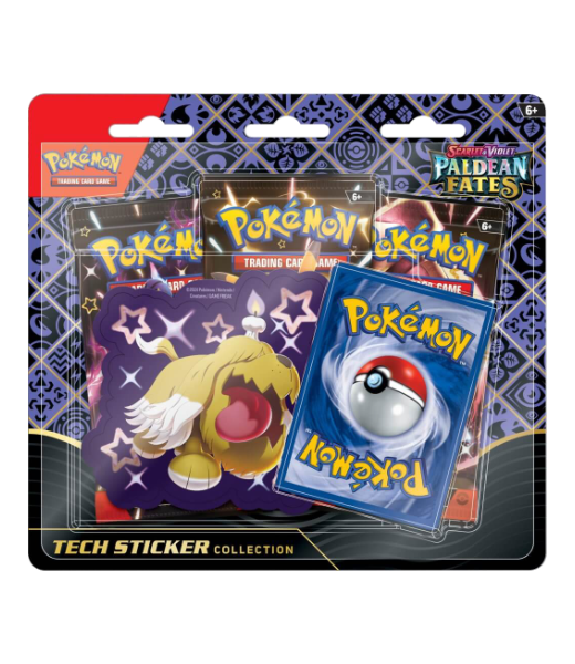 Pokémon TCG Paldean Fates Tech Sticker Blister