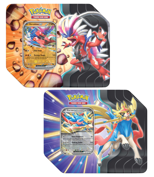 Pokémon TCG Slashing Legends Tin (Choose a Tin)