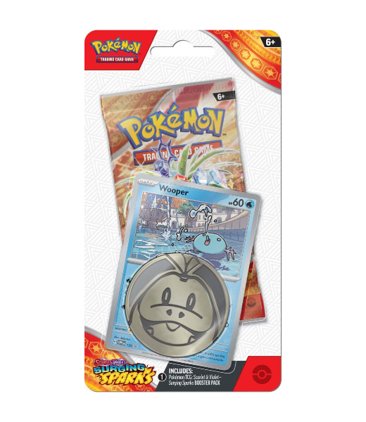 Pokémon TCG Surging Sparks Checklane Blister (ONE BLISTER AT RANDOM)