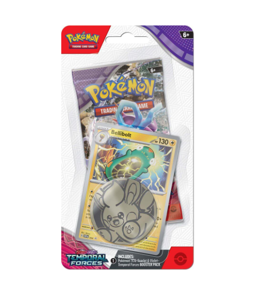 Pokémon TCG Temporal Forces Checklane Blister