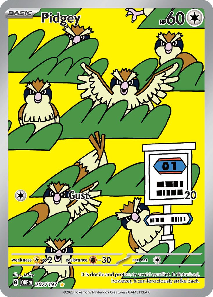 Pidgey (Illustration Rare)