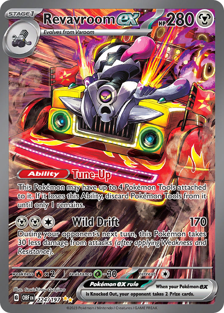 Revavroom ex (Special Illustration Rare)