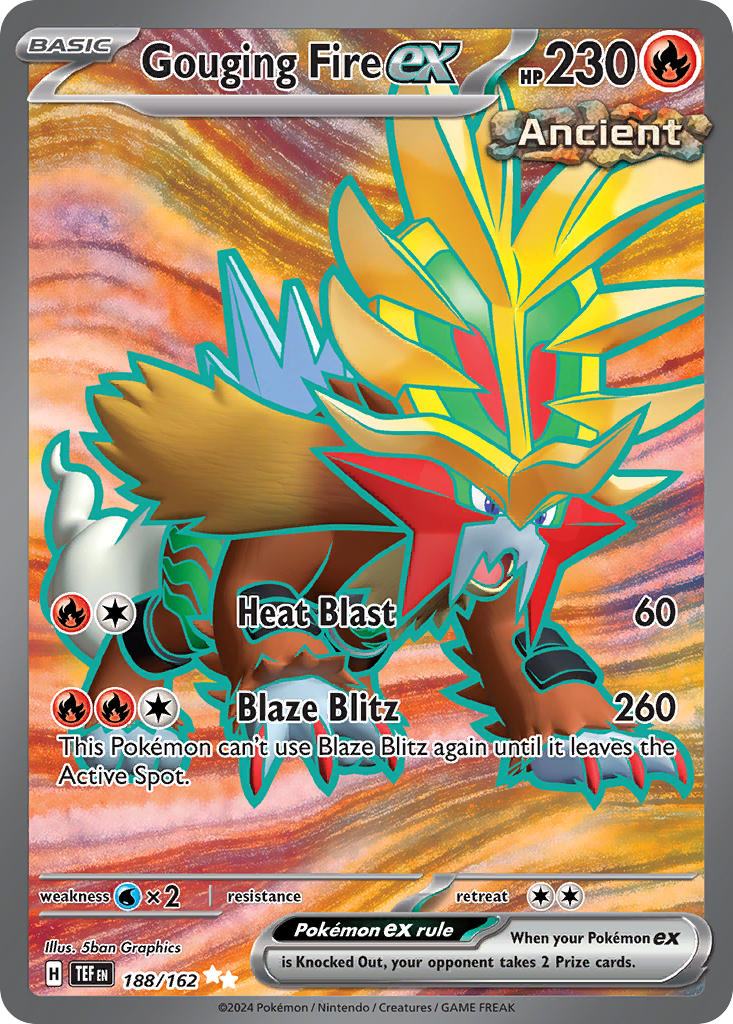 Gouging Fire ex  (Full Art Ultra Rare)