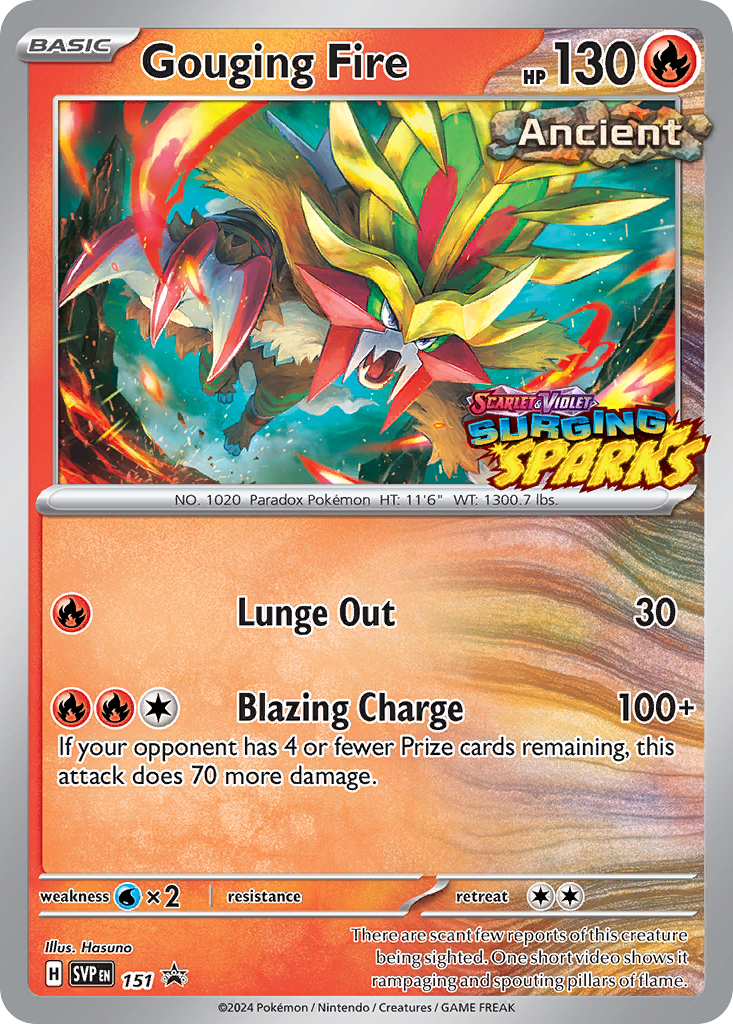 Gouging Fire (Pre-Release Promo)