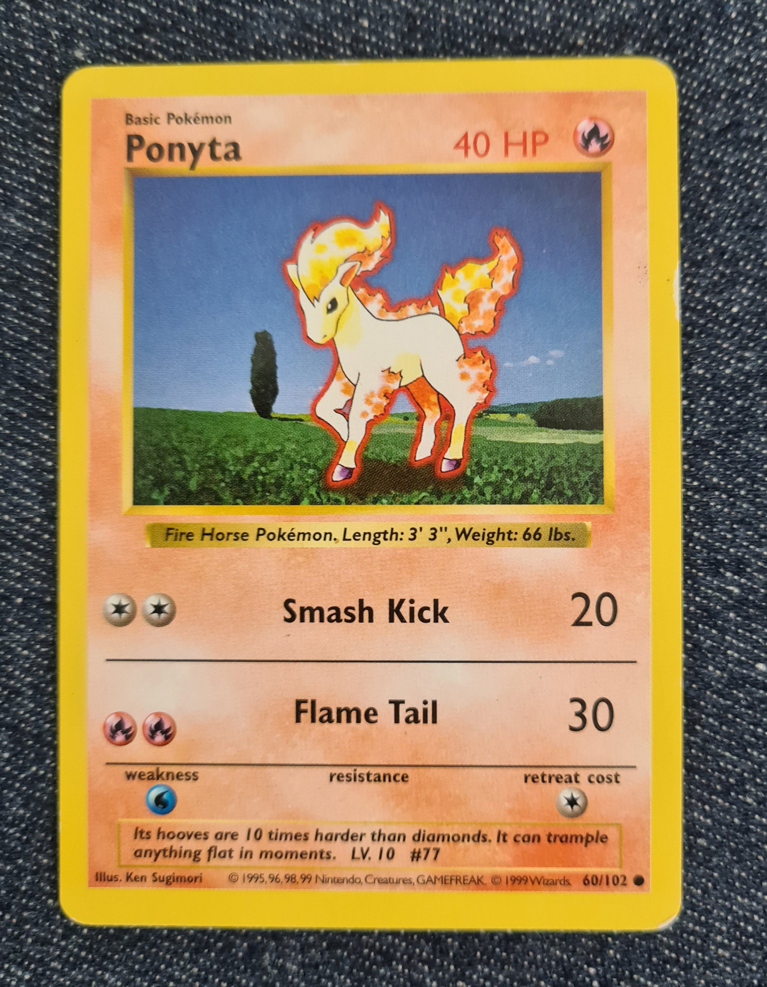 Ponyta (Shadowless)