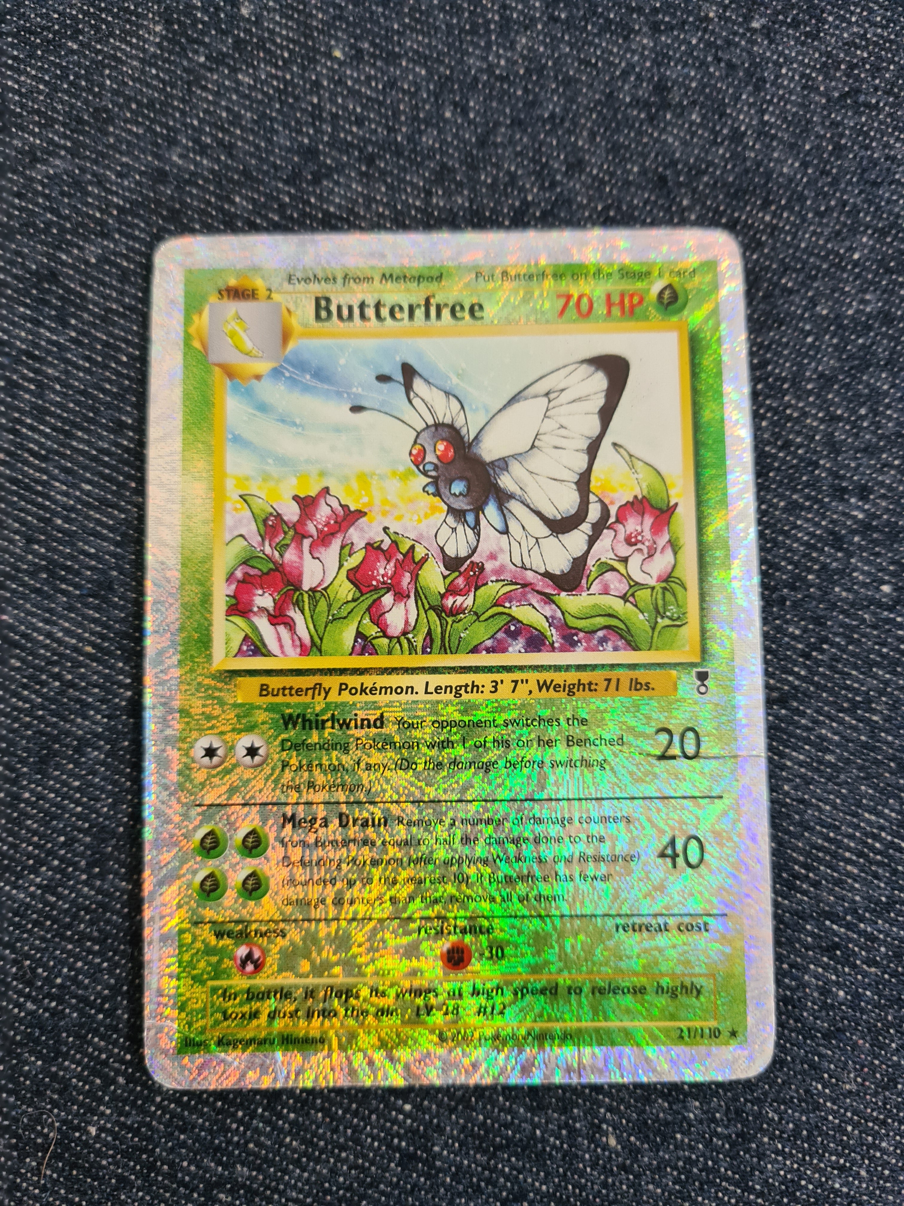 Butterfree (Reverse Rainbow Rare)