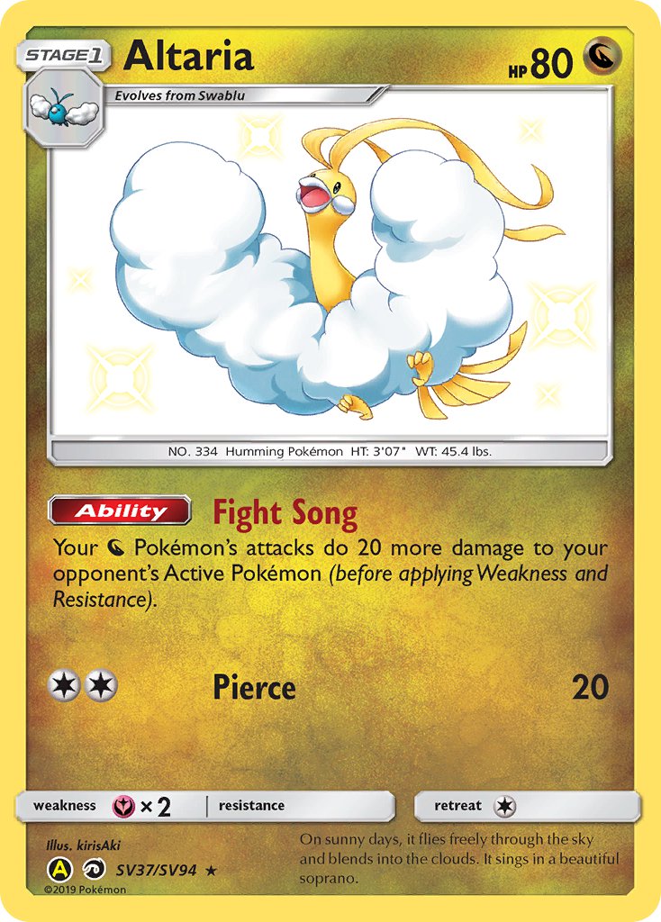 Altaria (Shiny Holo Rare)