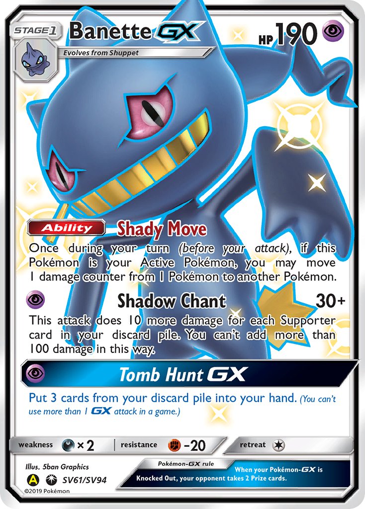 Banette GX (Shiny Full Art)