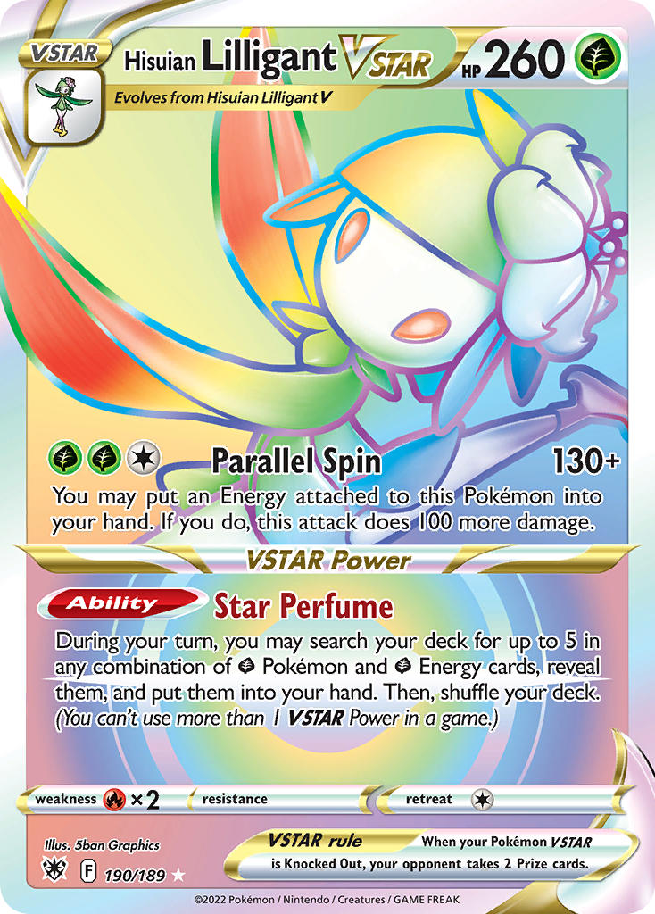 Hisuian Lilligant VSTAR (Secret Rare)