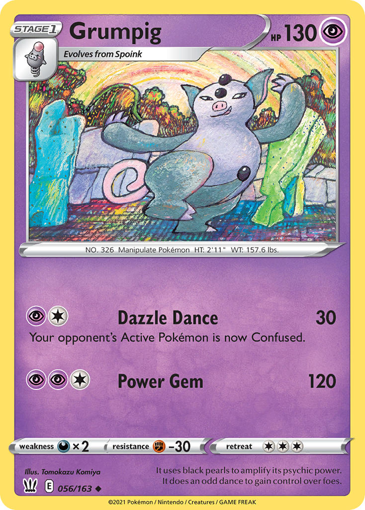 Pokemon TCG-Battle Styles-Grumpig-PokeTrader Australia