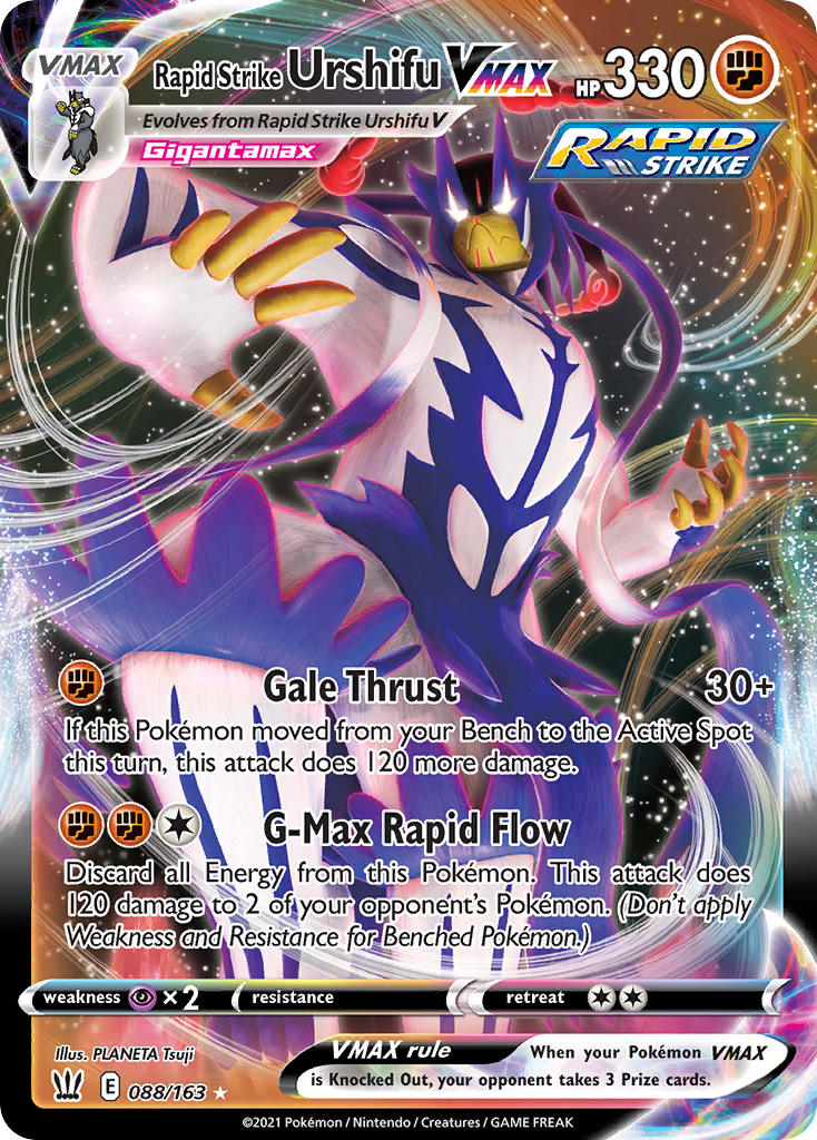 Pokemon TCG-Battle Styles-Rapid Strike Urshifu VMAX-PokeTrader Australia
