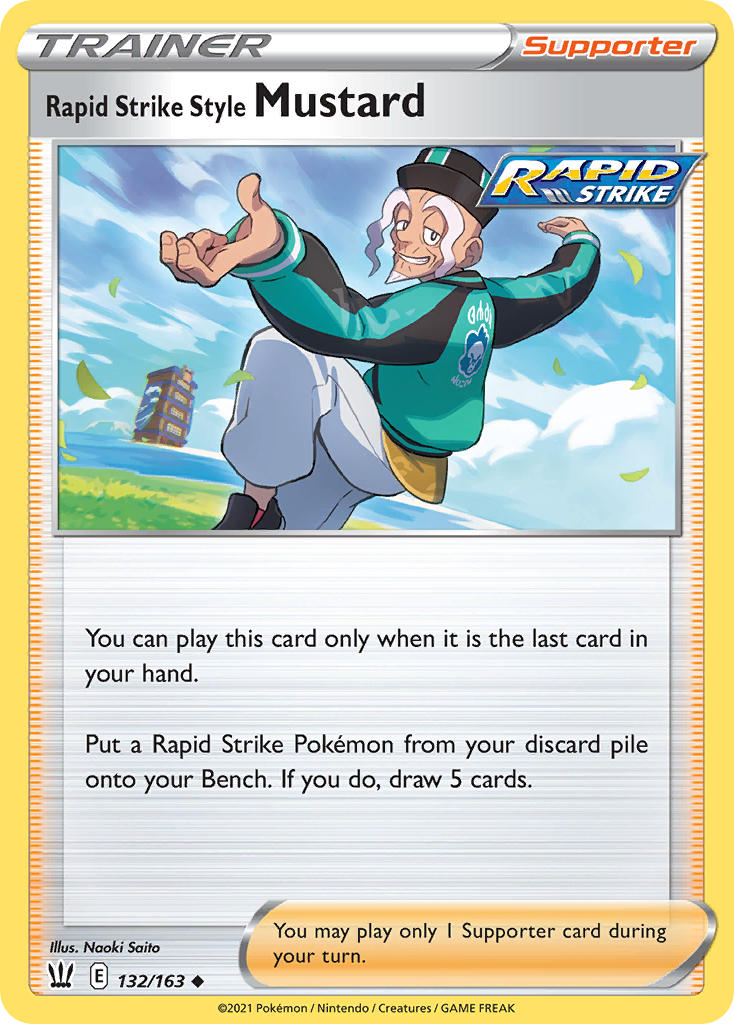 Pokemon TCG-Battle Styles-Rapid Strike Style Mustard-PokeTrader Australia