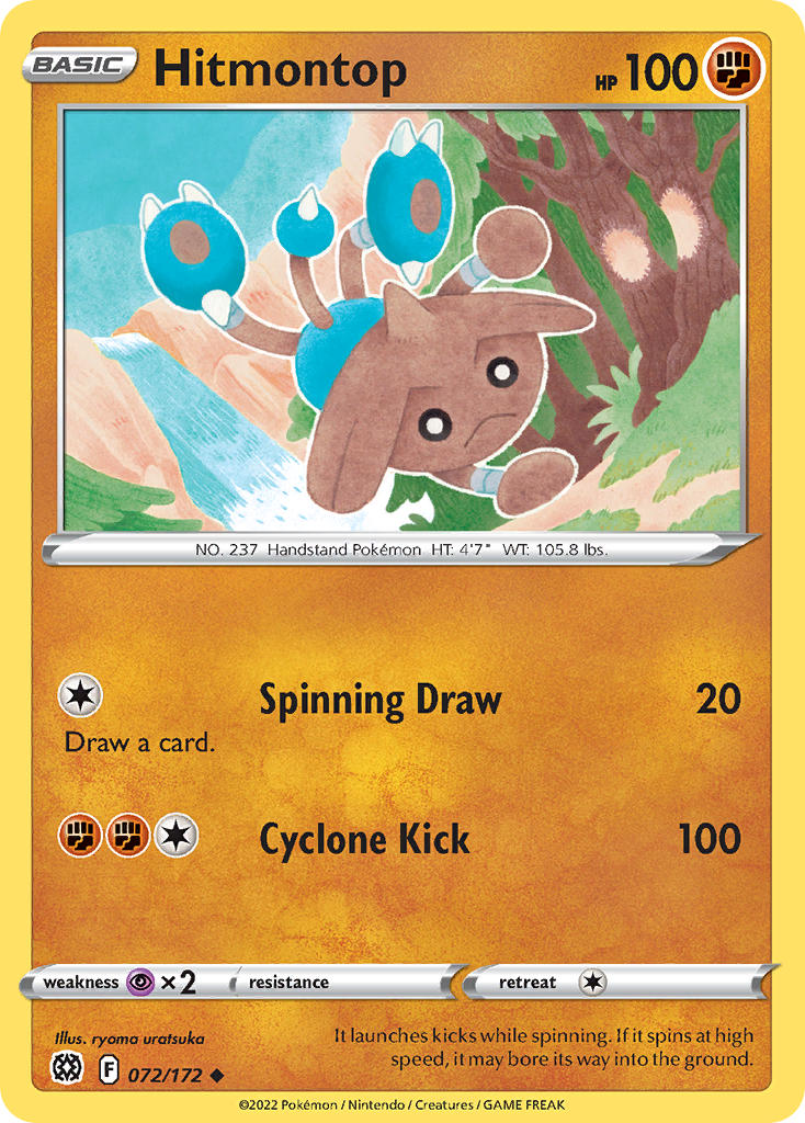 Pokemon-TCG-Brilliant Stars-Hitmontop-PokeTrader Australia