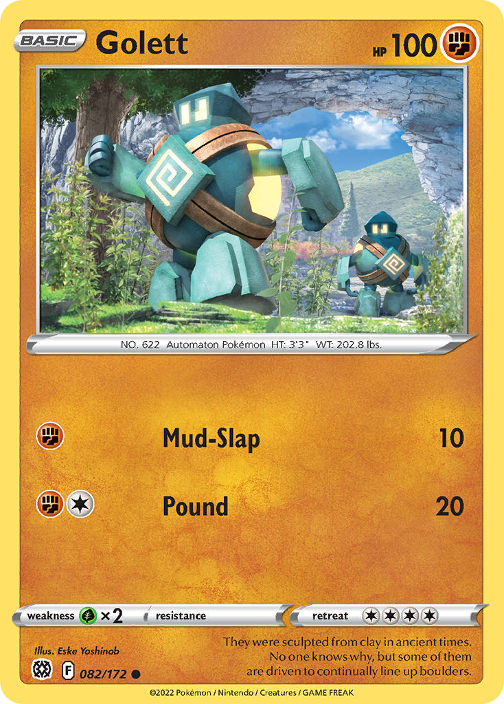 Pokemon-TCG-Brilliant Stars-Golett-PokeTrader Australia