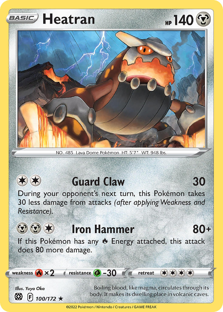 Pokemon-TCG-Brilliant Stars-Heatran-PokeTrader Australia