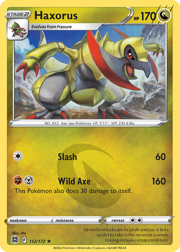 Pokemon-TCG-Brilliant Stars-Haxorus-PokeTrader Australia