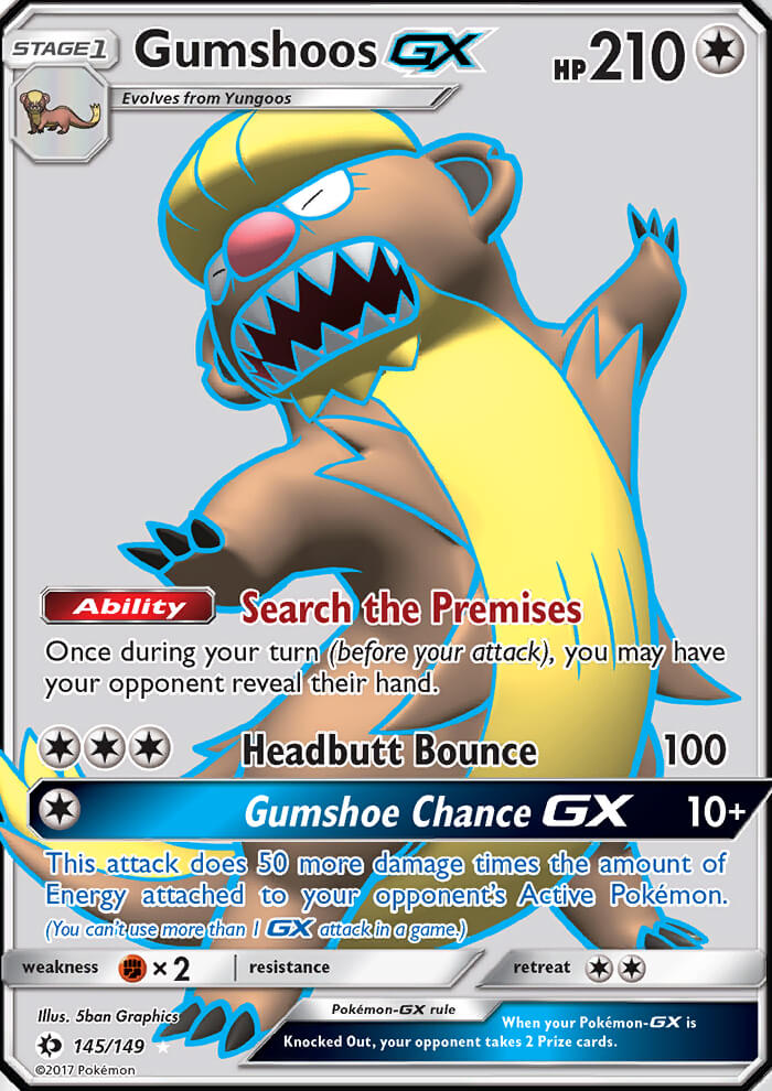 Gumshoos GX (Full Art)