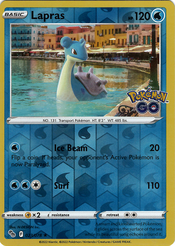 Lapras (Reverse Holo)