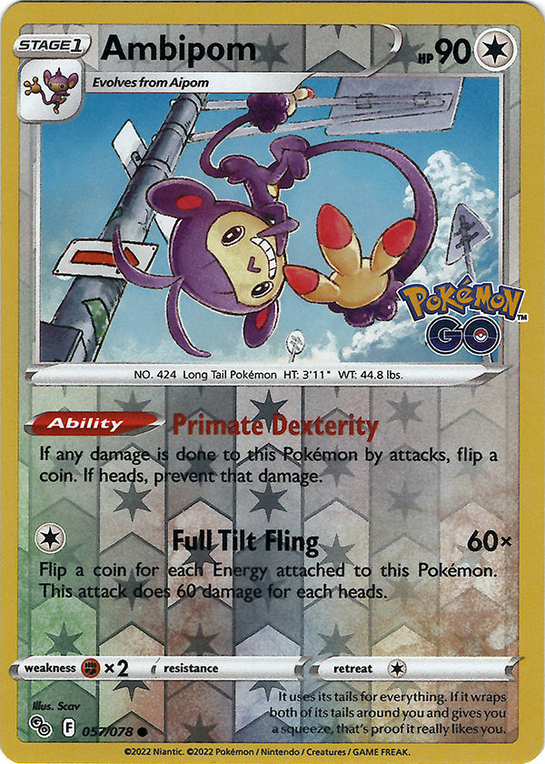 Ambipom (Reverse Holo)