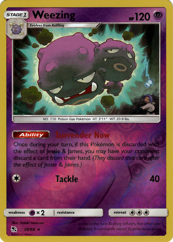 Weezing (Reverse Holo)