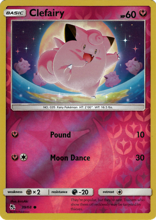 Clefairy (39) (Reverse Holo)
