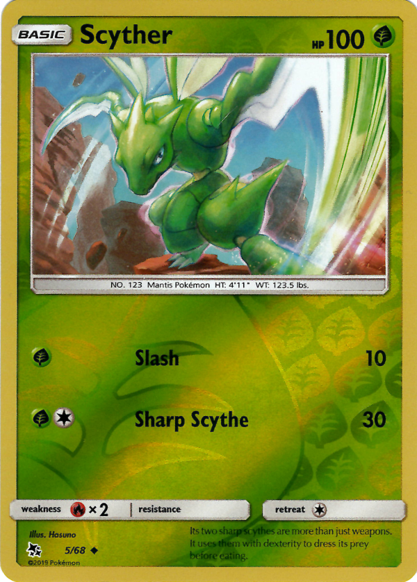 Scyther (Reverse Holo)