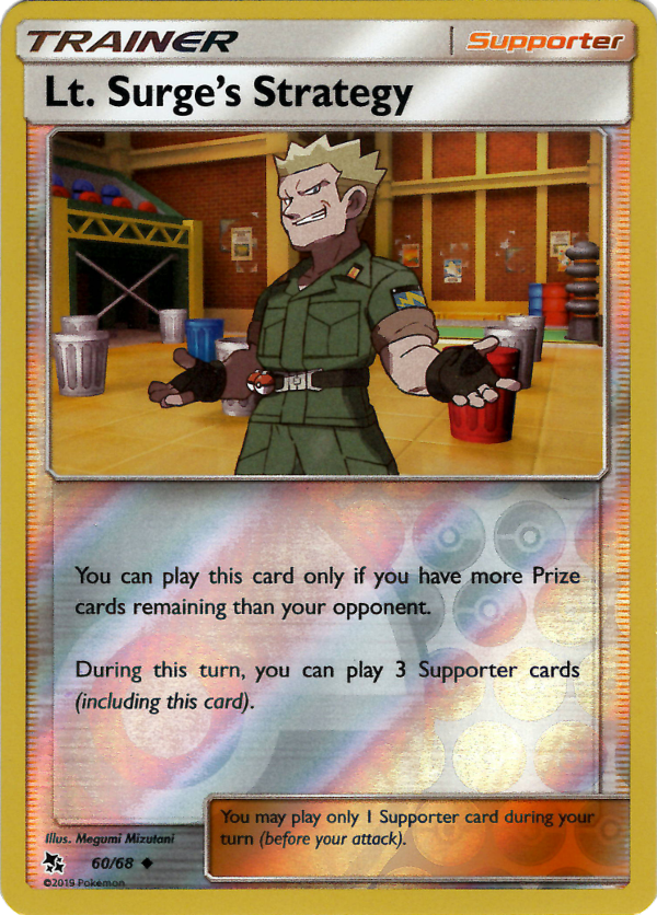 Lt. Surge's Strategy (Reverse Holo)
