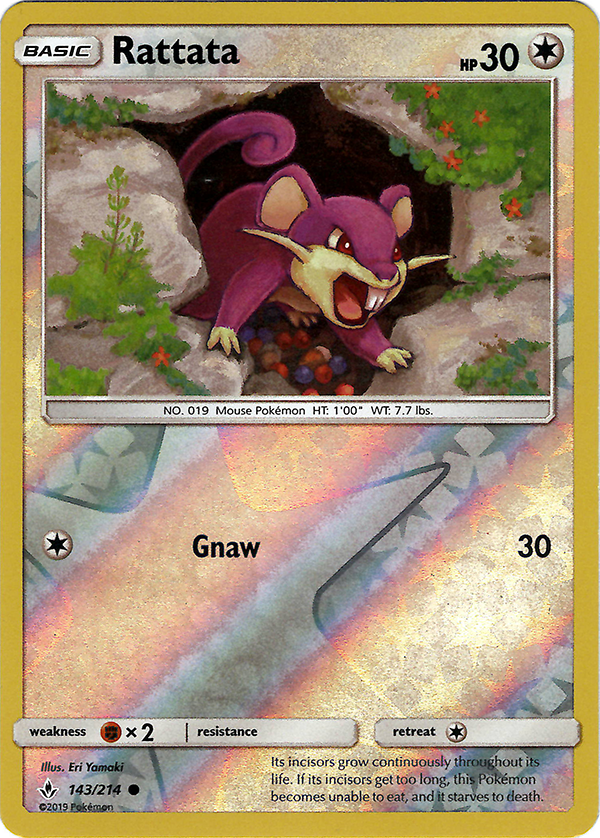 Rattata (Reverse Holo)