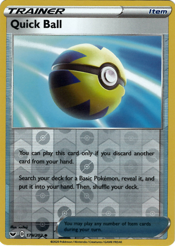 Quick Ball (Reverse Holo)