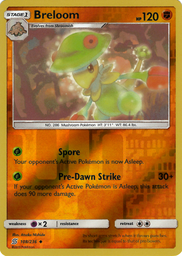 Breloom (Reverse Holo)