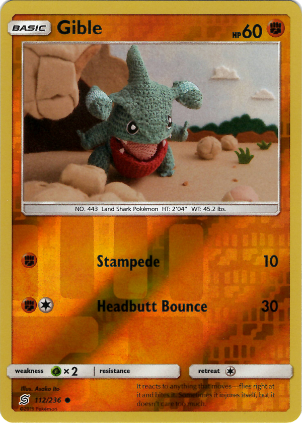 Gible (Reverse Holo)