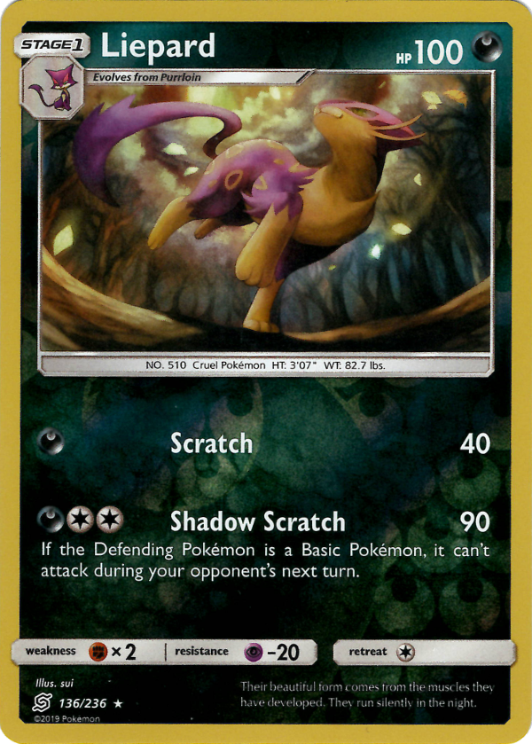 Liepard (Reverse Holo)