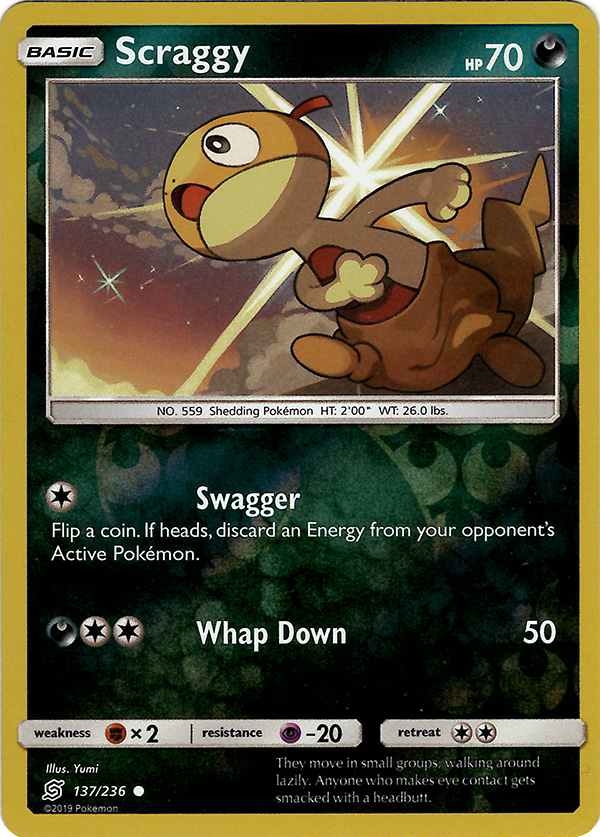 Scraggy (Reverse Holo)