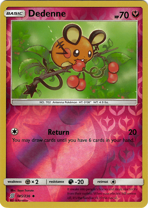 Dedenne (Reverse Holo)