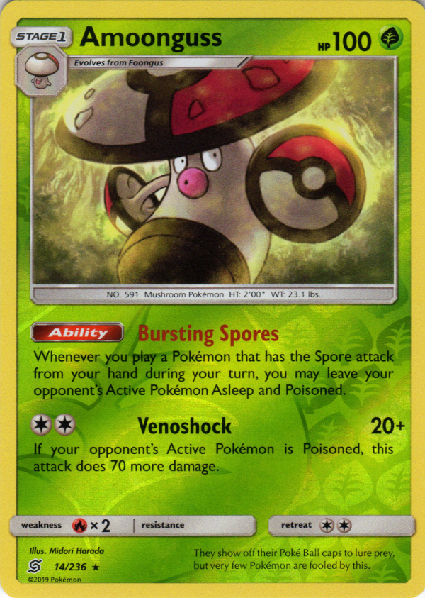 Amoonguss (Reverse Holo)