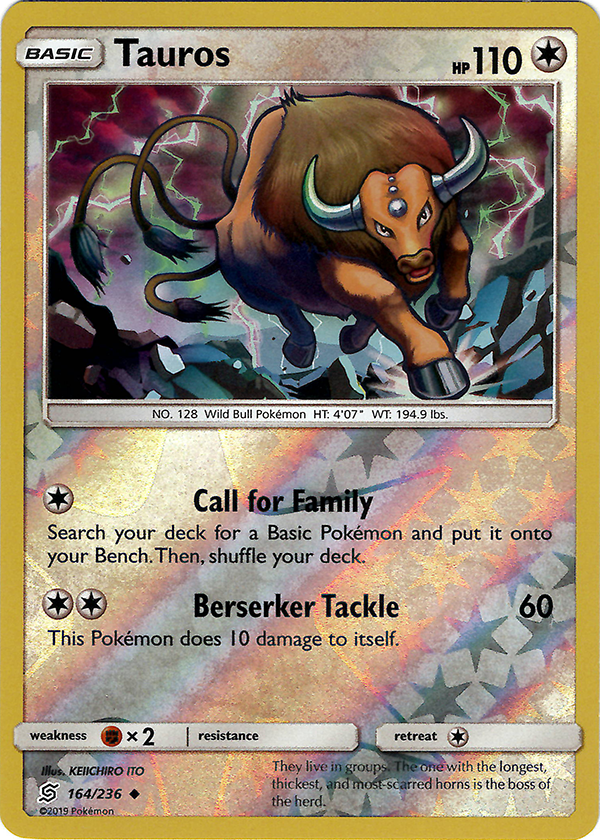 Tauros (Reverse Holo)