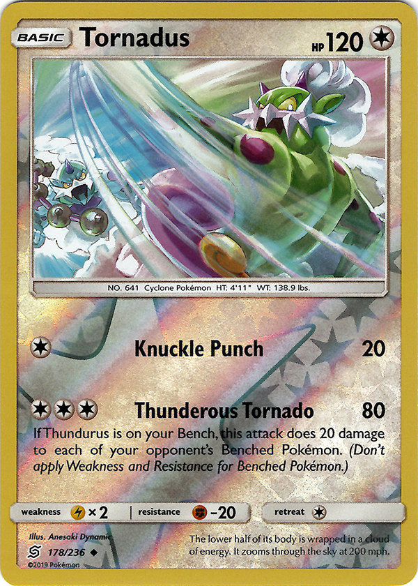 Tornadus (Reverse Holo)