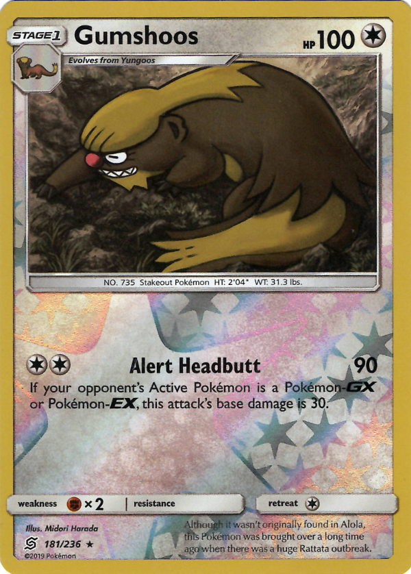 Gumshoos (Reverse Holo)