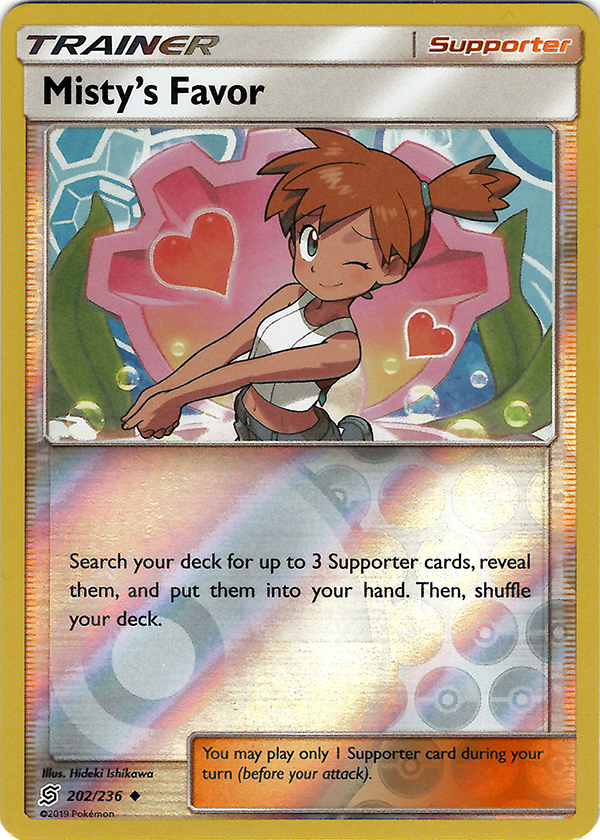 Misty's Favor (Reverse Holo)