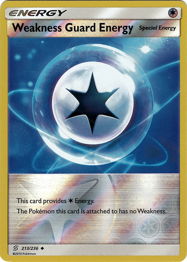 Weakness Guard Energy (Reverse Holo)
