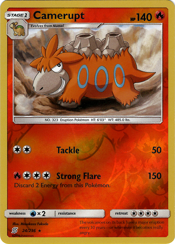 Camerupt (Reverse Holo)