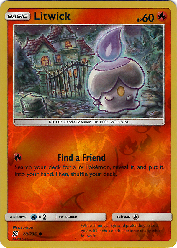 Litwick (28) (Reverse Holo)