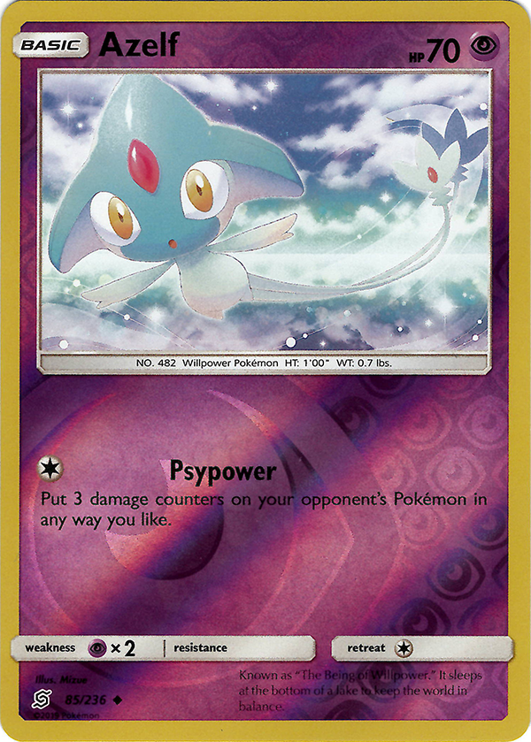 Azelf (Reverse Holo)