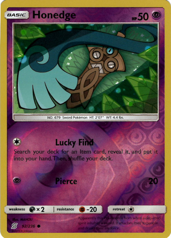 Honedge (Reverse Holo)