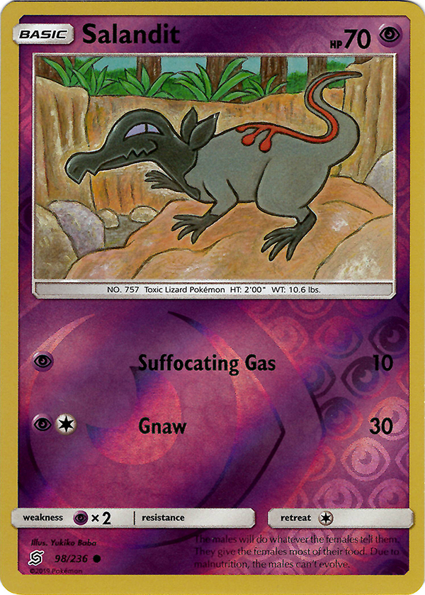 Salandit (Reverse Holo)