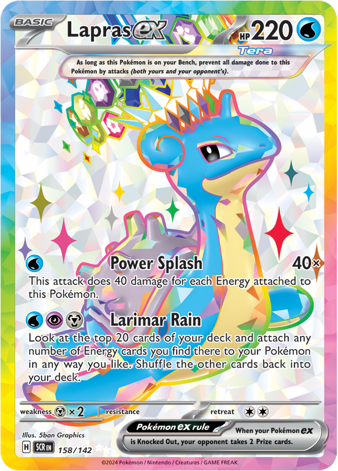 Lapras ex (Full Art Ultra Rare)